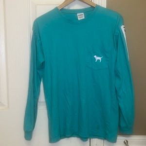 Long sleeve pink shirt